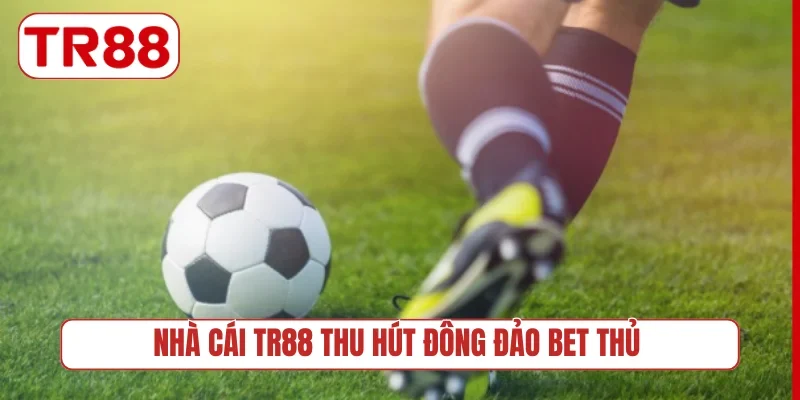 Nhà cái TR88 thu hút đông đảo bet thủ