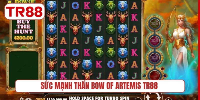 Sức mạnh Thần Bow of Artemis TR88